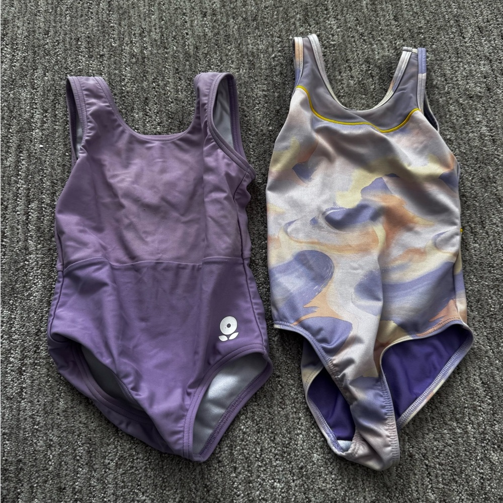 Posey/ Cat & Jack 4/5T leotard bundle